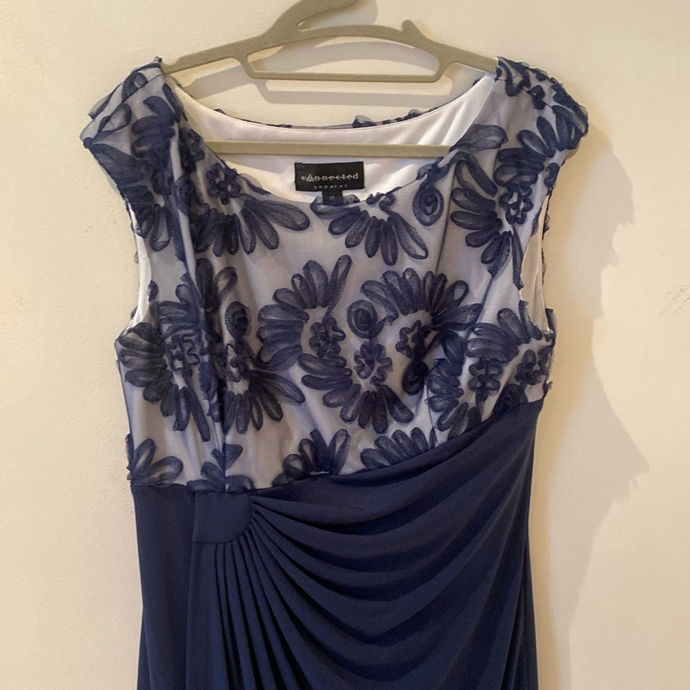 Navy blue dress